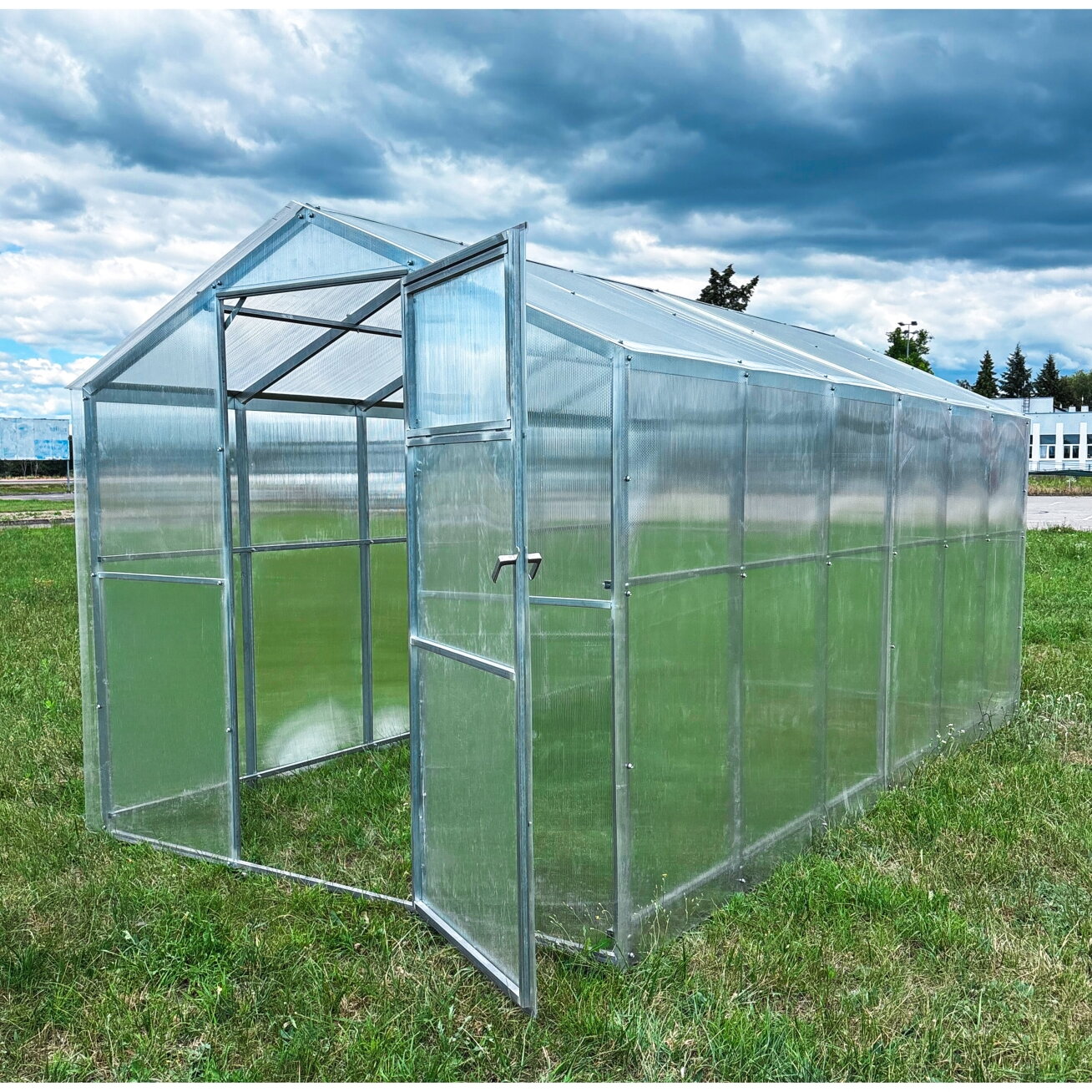Šiltnamis „Namukas HOBBY“ 2,1 × 4 m, profilis 40 × 20 mm, 4 mm polikarbonatas 31 Šiltnamis „Namukas HOBBY“ 2,1 × 4 m, profilis 40 × 20 mm, 4 mm polikarbonatas 31